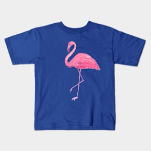 Pink Flamingo Paradise Kids T-Shirt